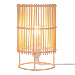 Lampa stołowa bambusowa EDIN 15x25 cm