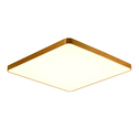 Plafon LED kwadratowy złoty SIERRA 80 cm
