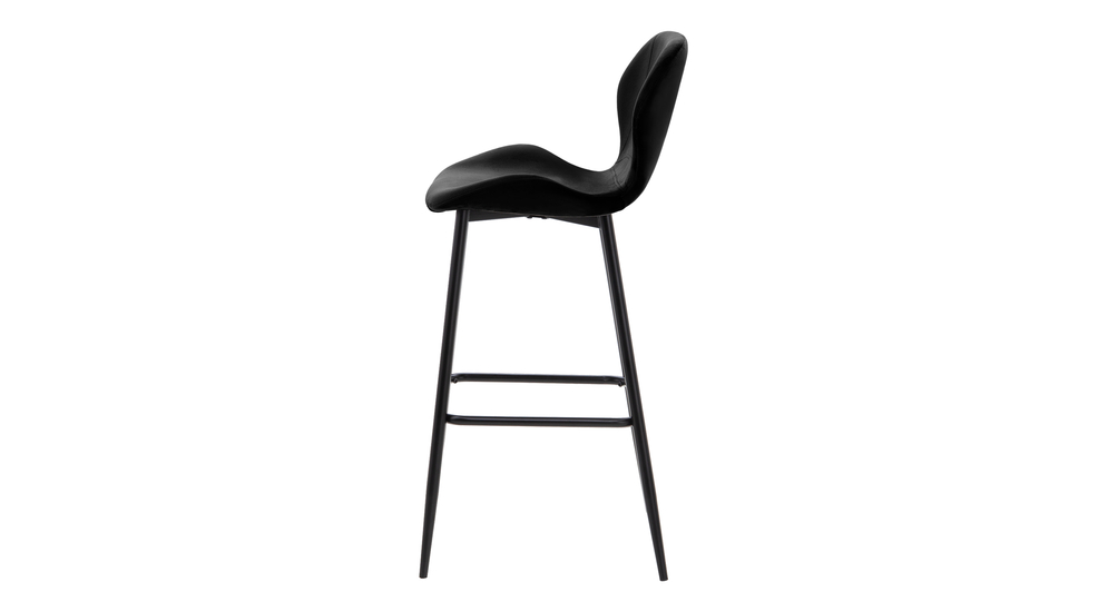 Krzesło barowe czarne LAIKA