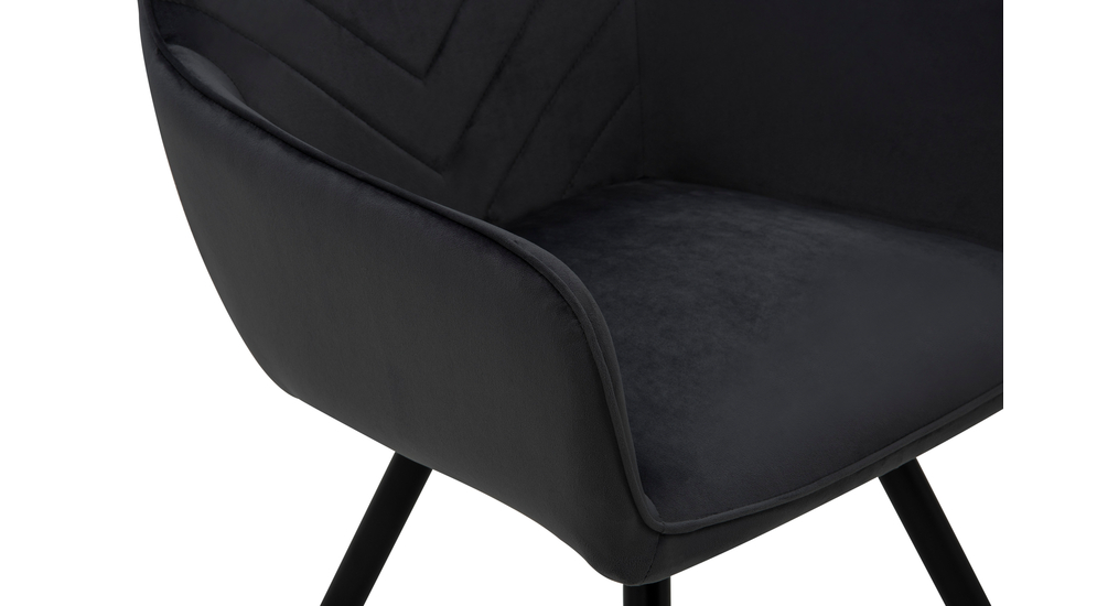 Krzesło obrotowe czarne ATEMO