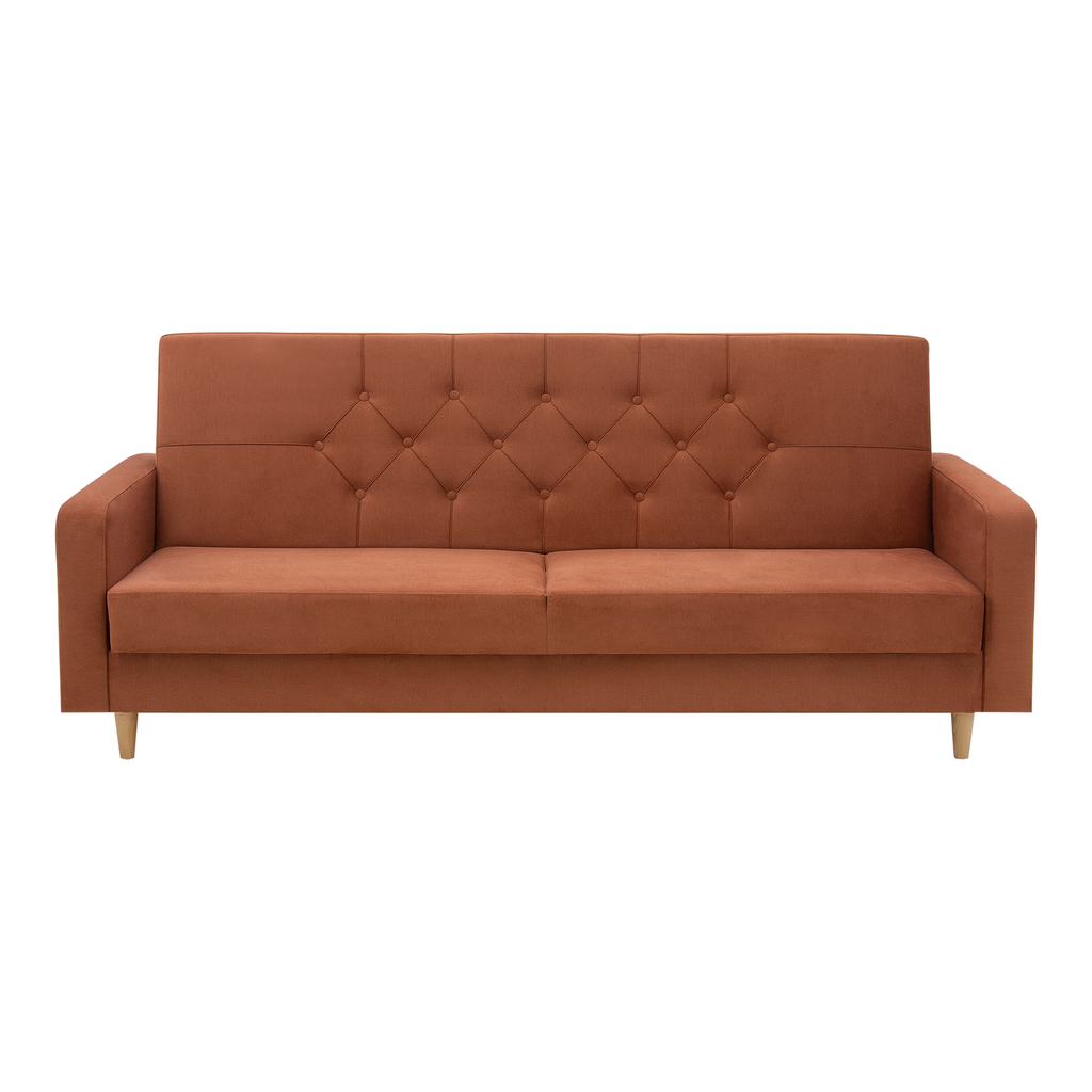Sofa rozkładana ruda LOBOC