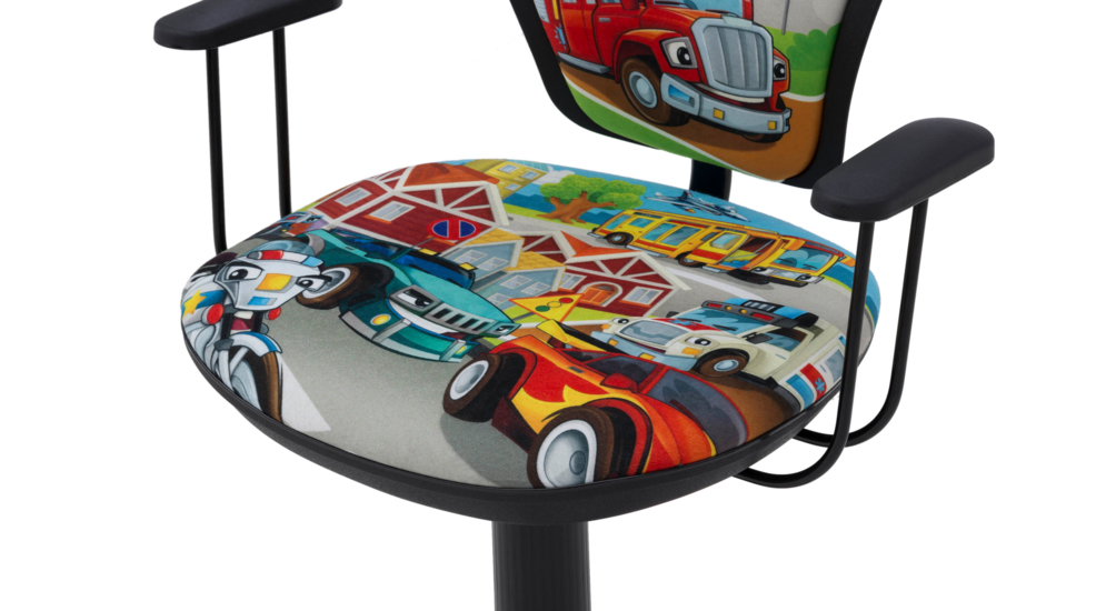 Krzesło obrotowe dla dziecka MINISTYLE GTP auta