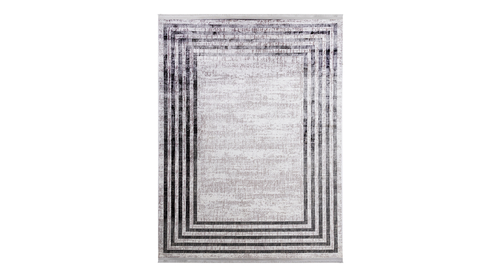 Dywan z frędzlami antracyt KASHMIR 120x170 cm
