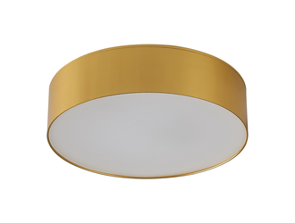 Lampa sufitowa LED barwa neutralna 4000K złota SOLARI 8 cm