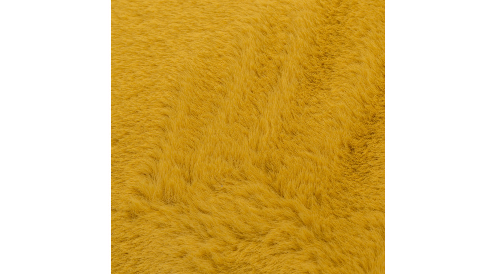 Dywan rabbit żółty włochacz MOBAH 80x150 cm