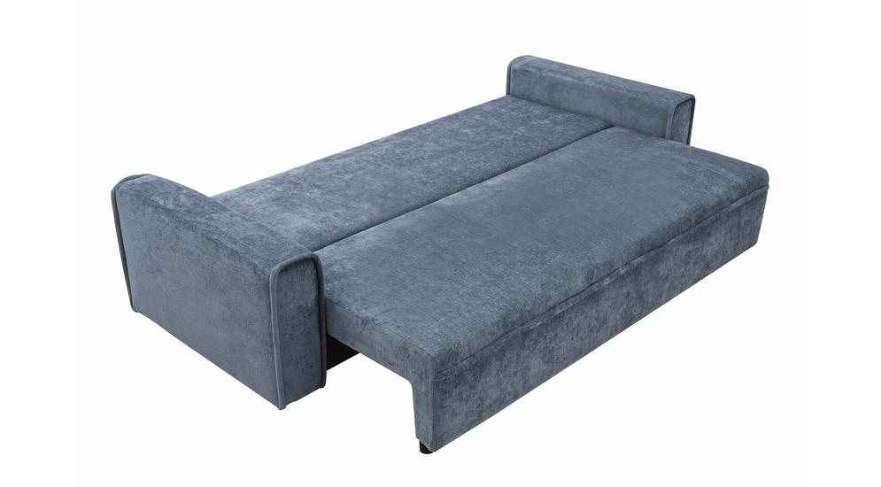 Sofa rozkładana ciemny błękit ELLEN