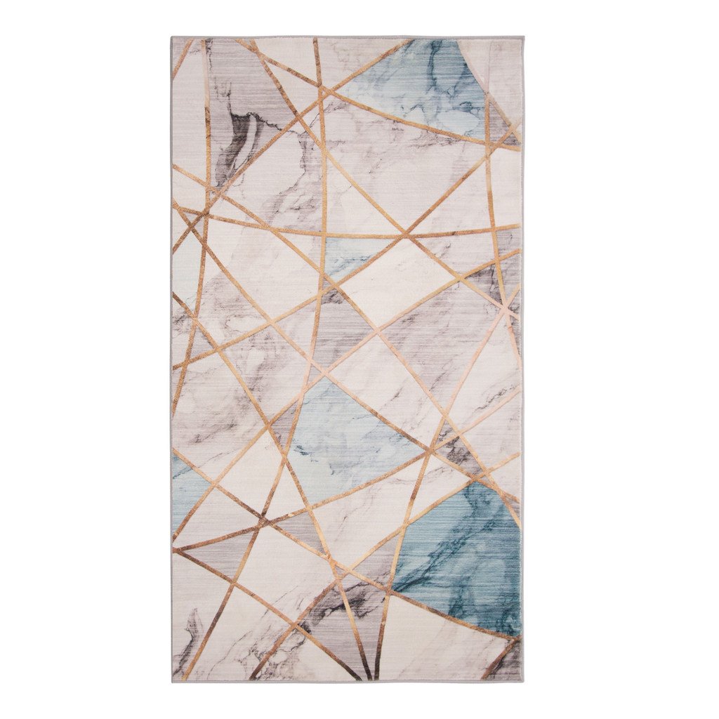 Dywan z marmurowym wzorem TORINO 80x140 cm
