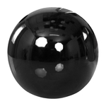 Kula dekoracyjna czarna 8,8 cm