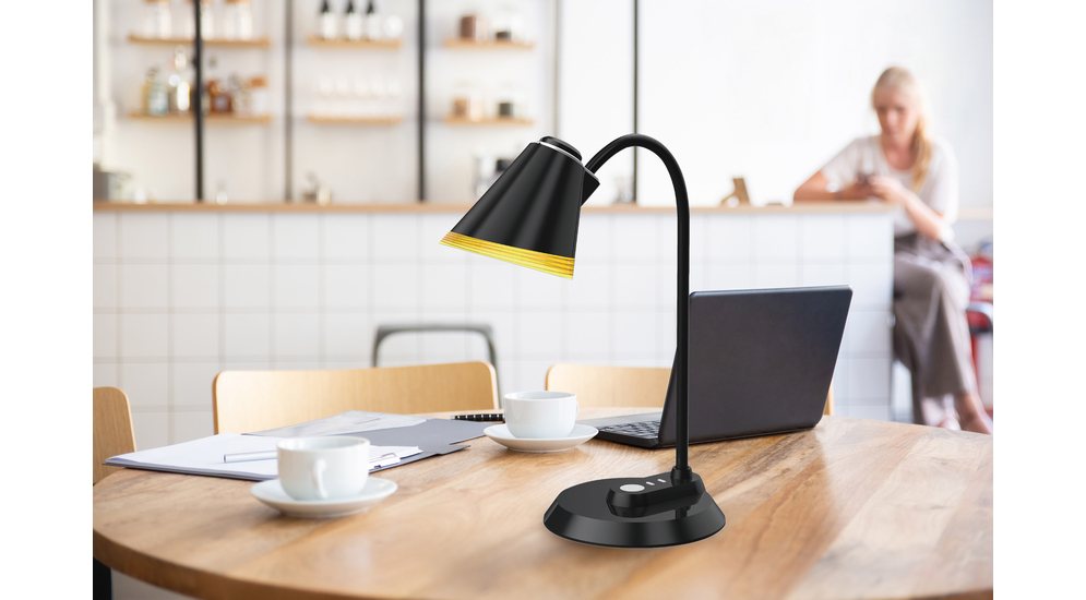 Lampa biurkowa LED czarna MICO
