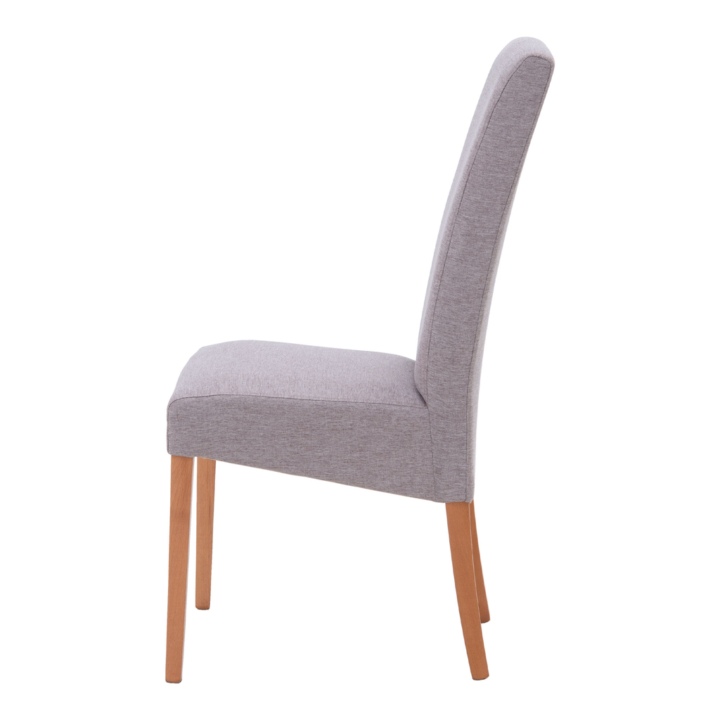 Krzesło tapicerowane szare ROKO