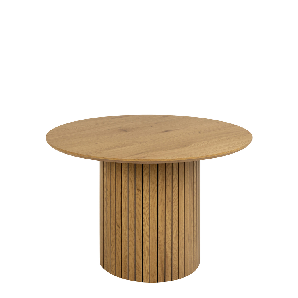 Stół okrągły z lamelami ORBIS 120 cm