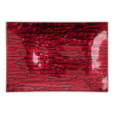 Podstawka dekoracyjna czerwona 10,7x15,7 cm
