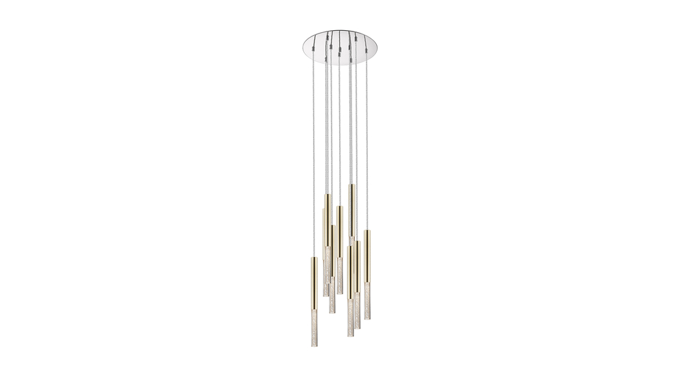 Lampa wisząca french gold LED ONE 9 - outlet