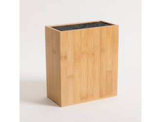 Blok na noże bambusowy prostokątny 23 cm