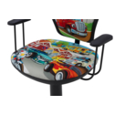 Krzesło obrotowe dla dziecka MINISTYLE GTP auta