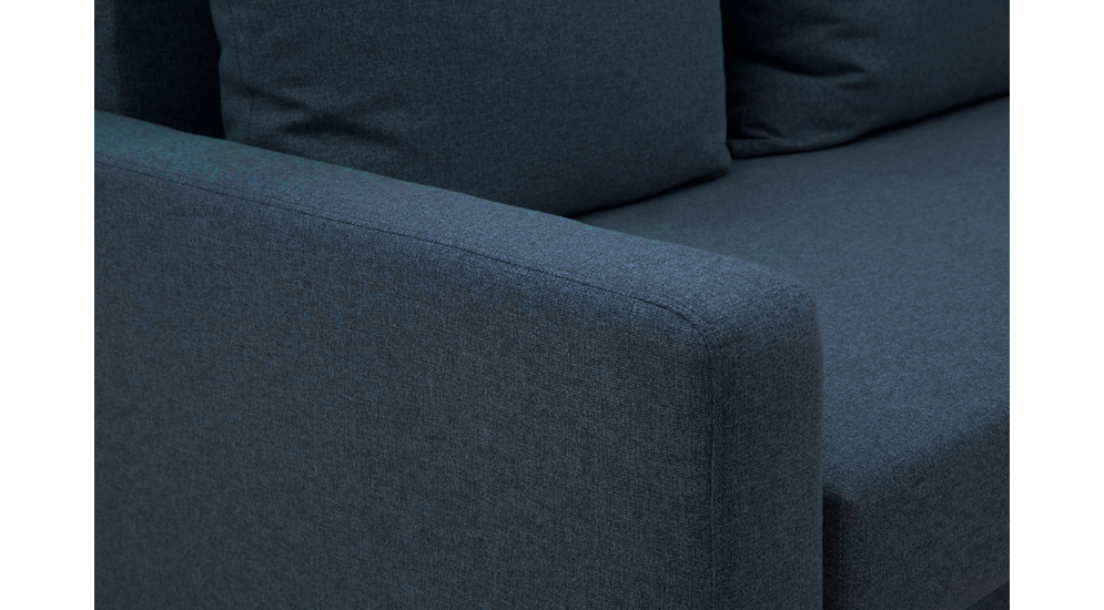 Sofa rozkładana ciemnoniebieska KELLY