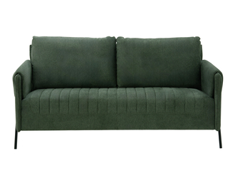 Sofa 2-osobowa zielona RENKA
