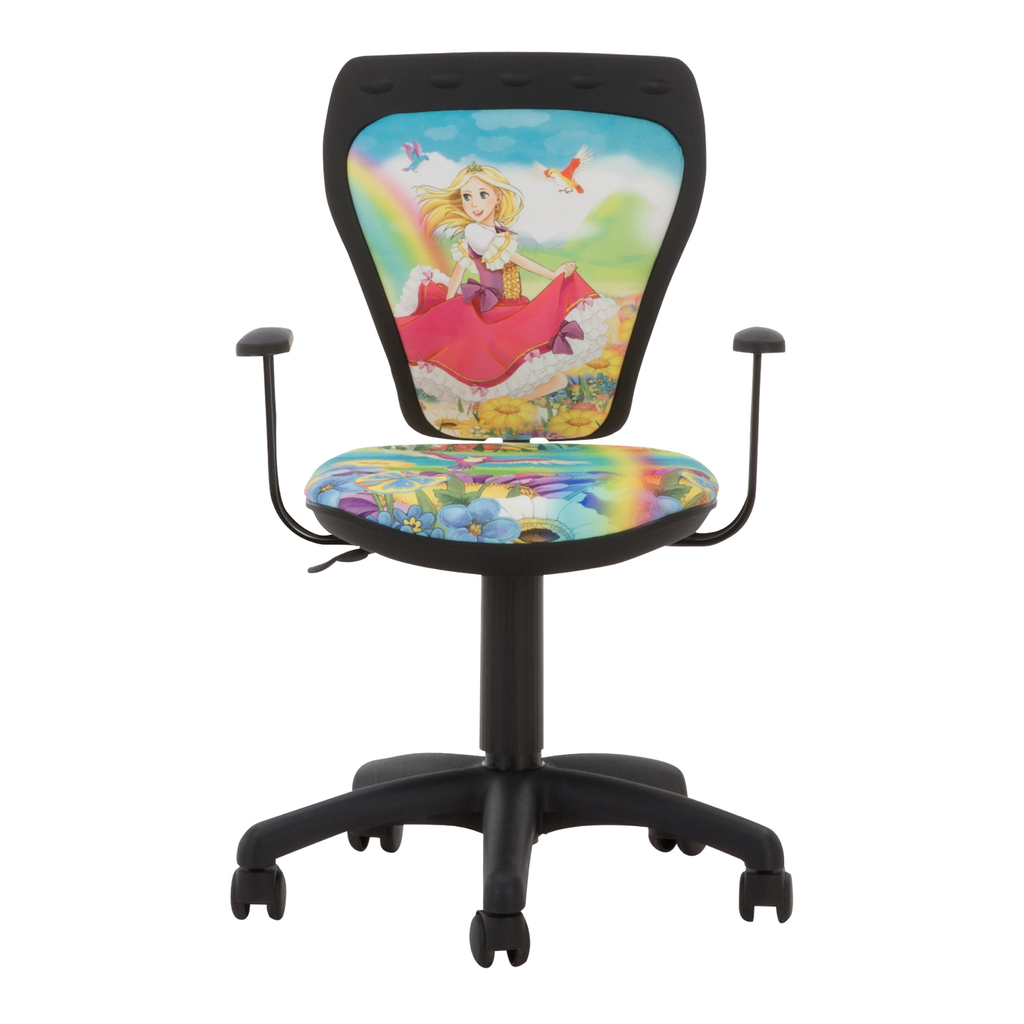 Krzesło obrotowe dla dziecka MINISTYLE GTP księżniczka