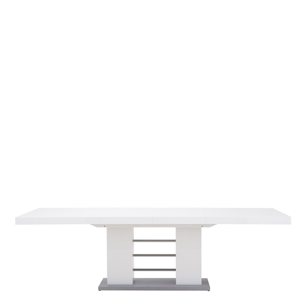 Stół rozkładany LINOSA 2 połysk biały