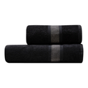 Ręcznik czarny GREY 70x140 cm