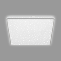 Plafon glamour kwadratowy LINO LED 37 cm