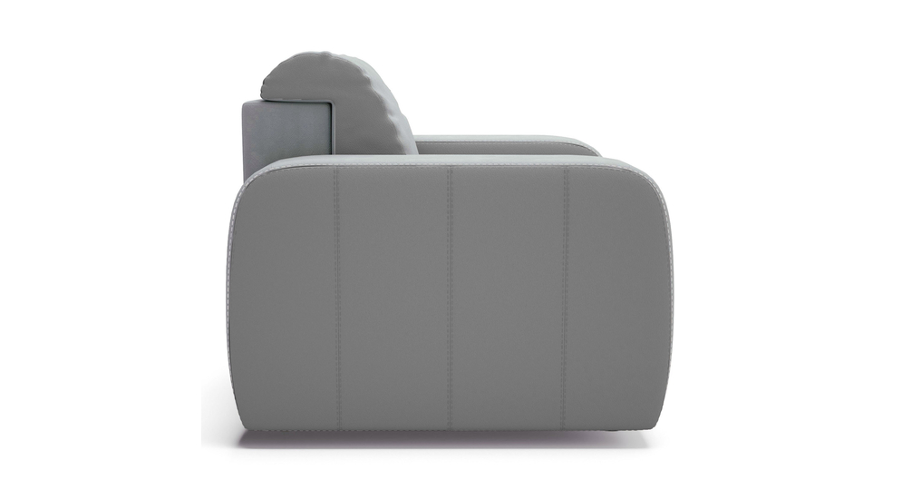 Dwukolorowy fotel NESSI możesz wykorzystać w pokoju dziennym, kąciku do czytania, gabinecie lub przestronnej sypialni. 2 odcienie szarości doskonale wpasują się w nowoczesne aranżacje.