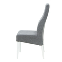 Krzesło tapicerowane szare NEFIX