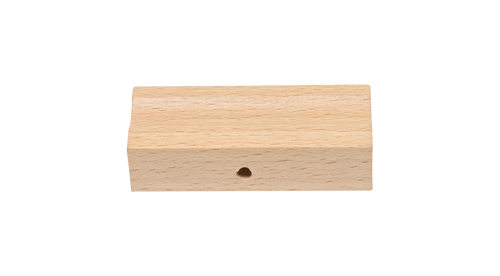 Uchwyt drewniany podłużny COTOPAXI 6 cm dąb naturalny