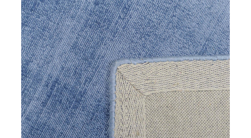 Dywan ręcznie tkany z wiskozy niebieski 280x380 cm