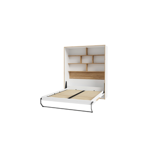 Łóżko składane z regałem S-ROOM 160x200 cm