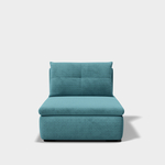Sofa rozkładana 1-osobowa błękitna ELIAS I
