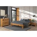 Rama drewnianego łóżka ADRIA 140x200 cm