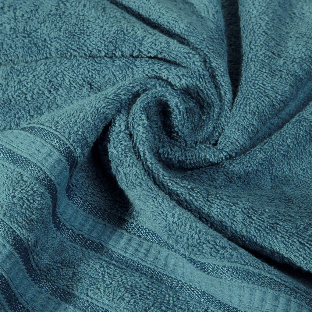 Ręcznik bambusowy niebieski MILA 50x90 cm