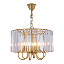 Lampa wisząca glamour złota PARIS 40 cm
