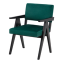 Krzesło retro zielone JORIS