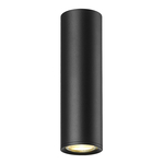 Lampa sufitowa tuba czarny mat LOYA 20 cm