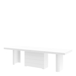 Stół rozkładany KOLOS II MAT biały