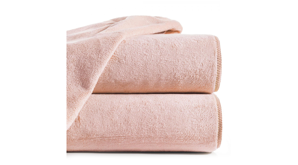 Ręcznik szybkoschnący pudrowy róż AMY 50x90 cm