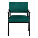 Krzesło retro zielone JORIS