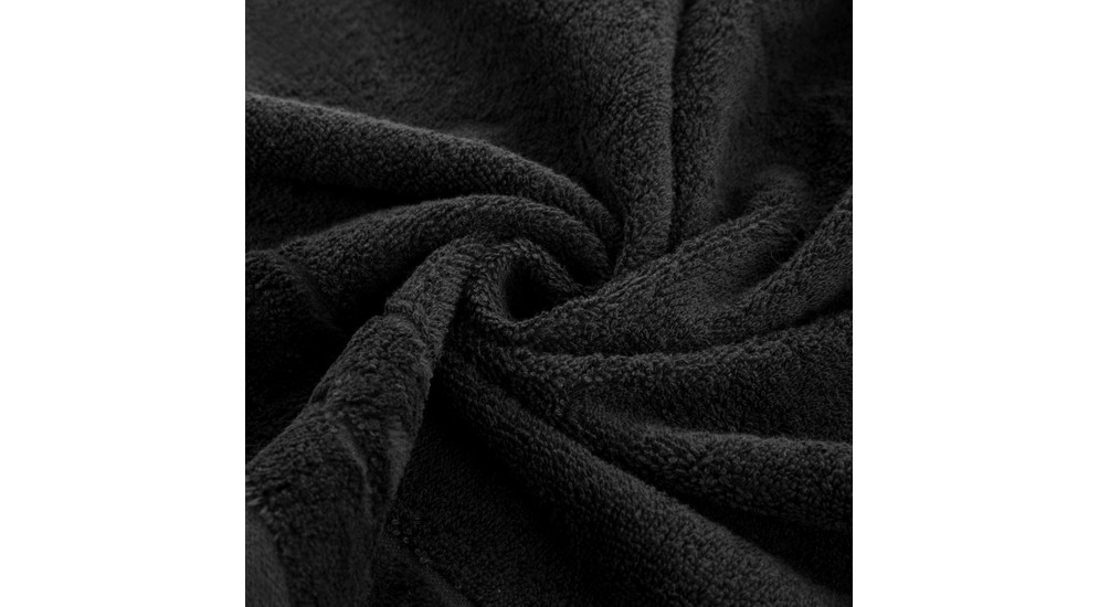 Ręcznik bawełniany czarny DAMLA 50x90 cm