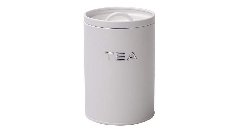 Pojemnik kuchenny na herbatę biały TEA