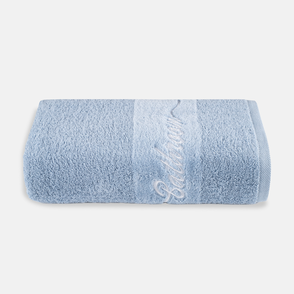 Ręcznik bawełniany niebieski FERRO 50x90 cm