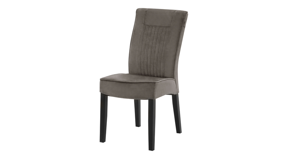 Krzesło tapicerowane brązowe MORID