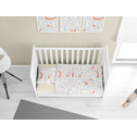 Pościel do łóżeczka dla niemowląt ZWIERZĘTA 90x120 cm