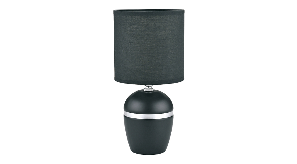 Ceramiczna lampa doda eleganckiego wykończenia do salonu lub sypialni.