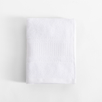 Ręcznik bawełniany biały ROYAL 50x90 cm