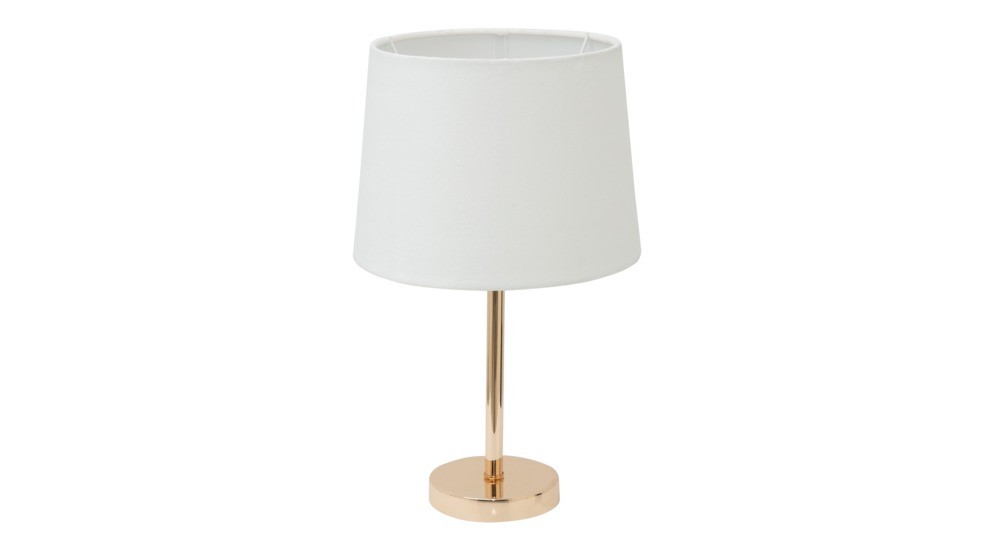 Lampa stołowa 41022-3 złoto-biała