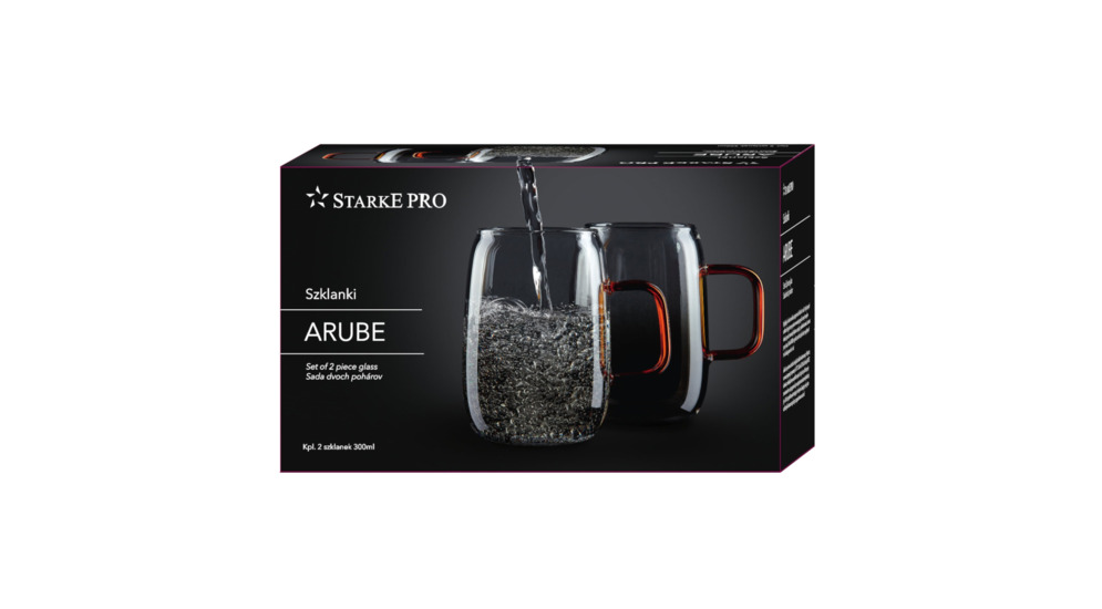 Komplet 2 szklanek STARKE ARUBE 300 ml