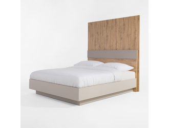 Zestaw łóżko z panelem 175 MAX MODERN 160x200 cm