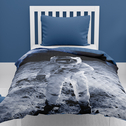 Narzuta na łóżko dwustronna młodzieżowa KOSMONAUTA 170x210 cm